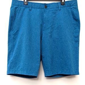 Men's Under Armour Blue Golf Performance Shorts Size 38 & 10.5 Inseam